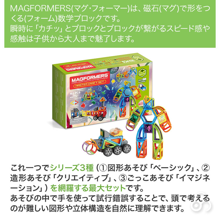 ボーネルンド（Bornelund） ジムワールド マグ・フォーマー マスター