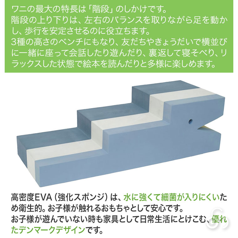 ボブルス ワニ（ブルーグレー） ボブルス ワニ（ブルーグレー）(ブルーグレー): バリエーション表示