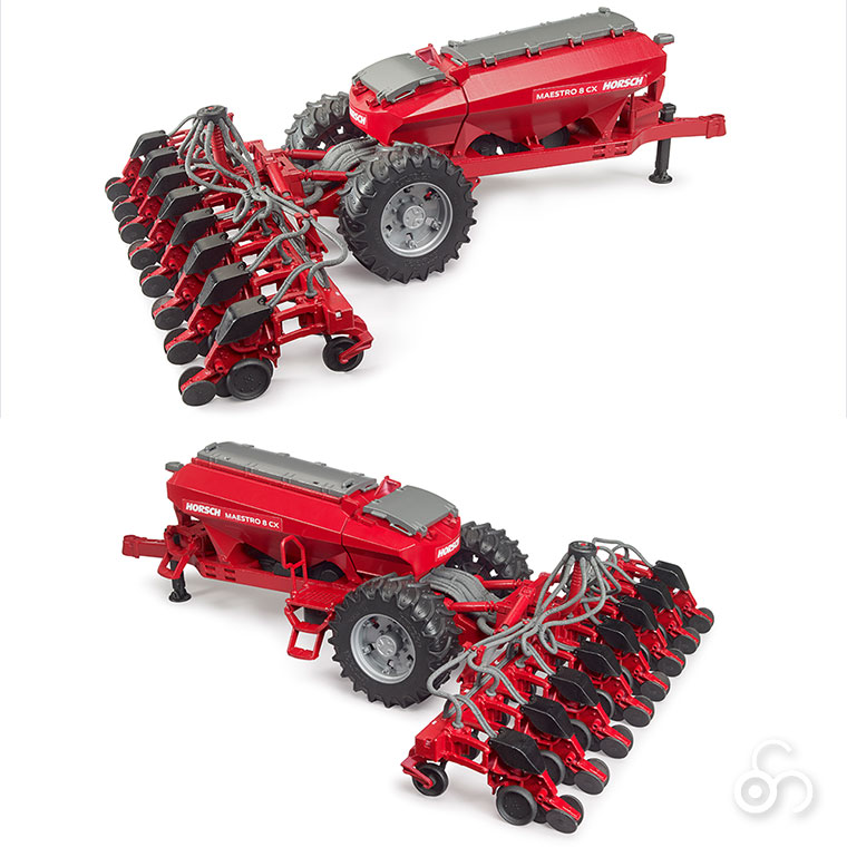ブルーダー bruder Horsch 真空播種機 Maestro 8CX BR02037 おもちゃ