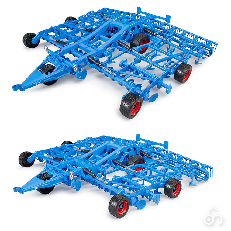 おまけ付) ブルーダー LEMKEN カルチベーター Koralin 9 BR02228
