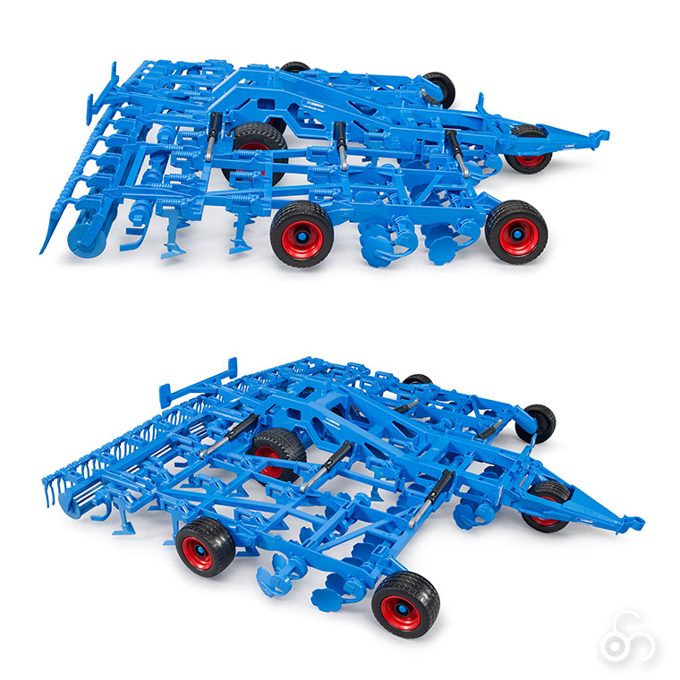 おまけ付) ブルーダー LEMKEN カルチベーター Koralin 9 BR02228