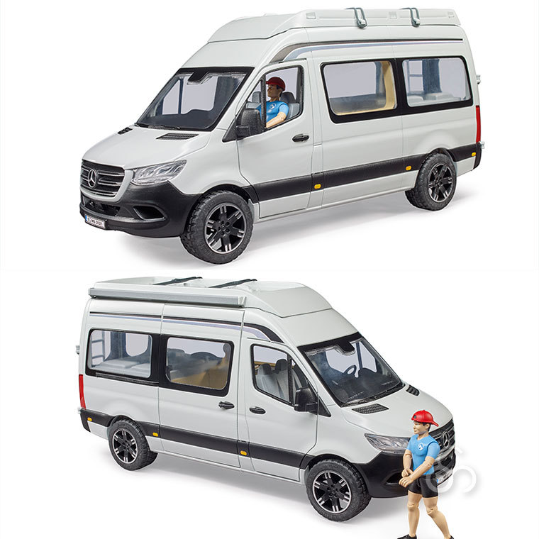 おまけ付) ブルーダー MB キャンピングカー (フィギュア付き) BR02672