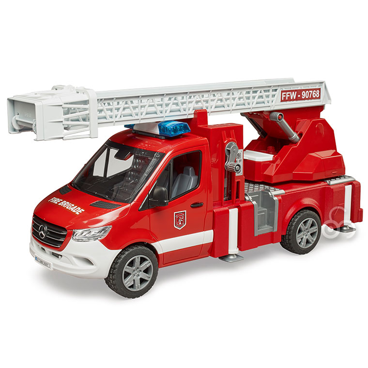 【新品】bruder ブルーダー消防車 おもちゃ ミニカー おまけ付) ブルーダー MB 消防車 BR02673 おもちゃ 知育玩具