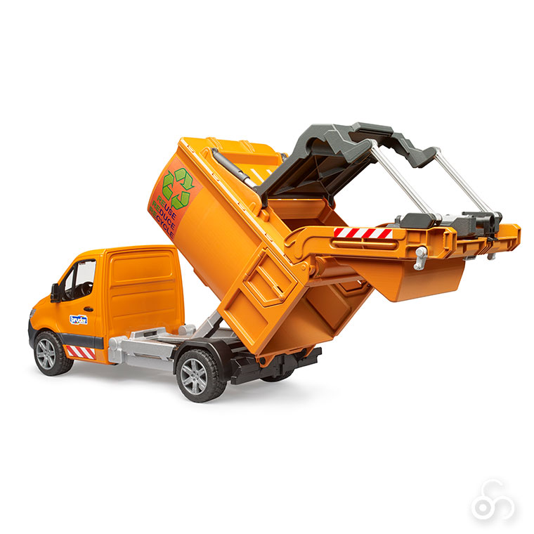 おまけ付) ブルーダー MB ごみ収集車 BR02682 おもちゃ 知育玩具