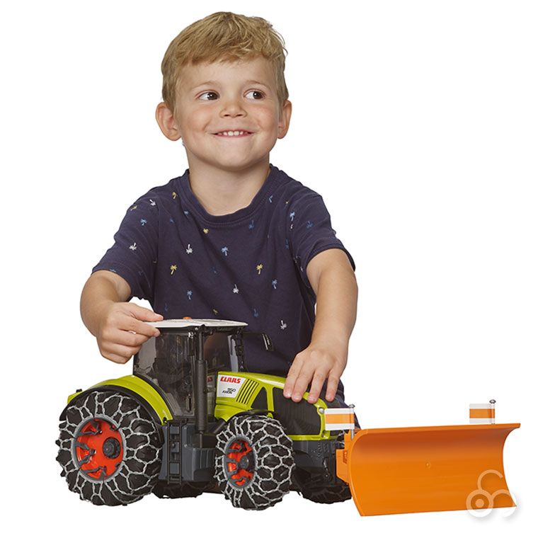 おまけ付) ブルーダー bruder Claas Axion 950 トラクター＆スノー