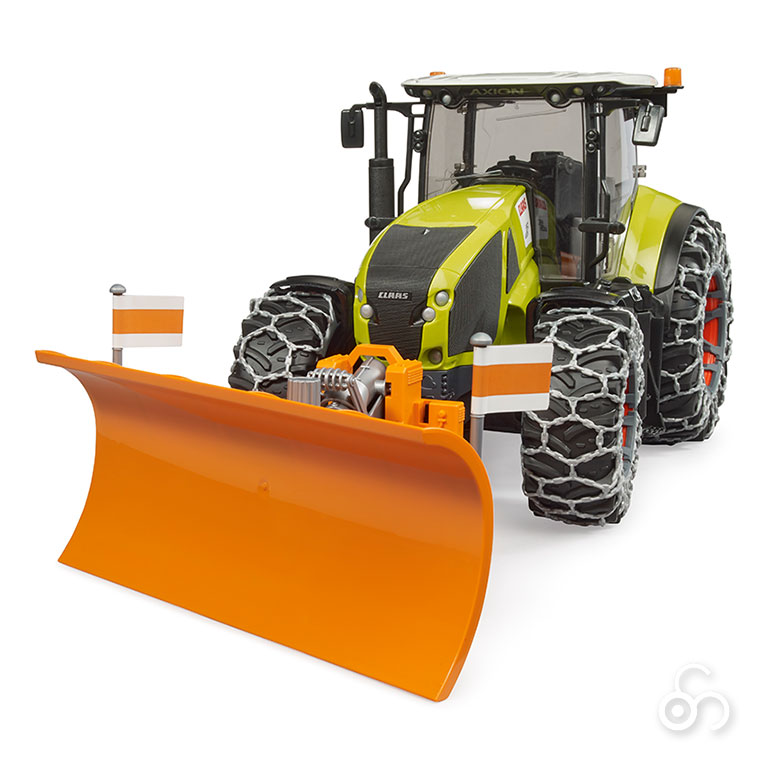 おまけ付) ブルーダー bruder Claas Axion 950 トラクター＆スノー