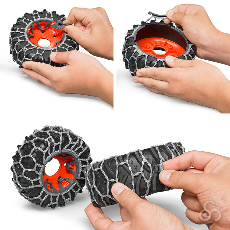 おまけ付) ブルーダー bruder Claas Axion 950 トラクター＆スノー