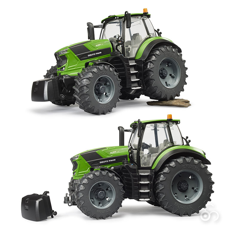 おまけ付) ブルーダー Deutz 8280 TTV トラクター BR03160 おもちゃ