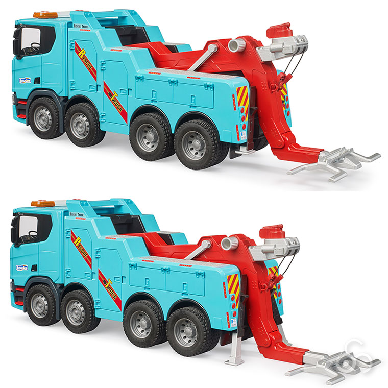 おまけ付) ブルーダー bruder SCANIA Super 560R レスキュートラック