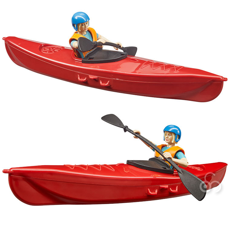 ブルーダー カヤック(フィギュア付き) BR63155 おもちゃ 知育玩具