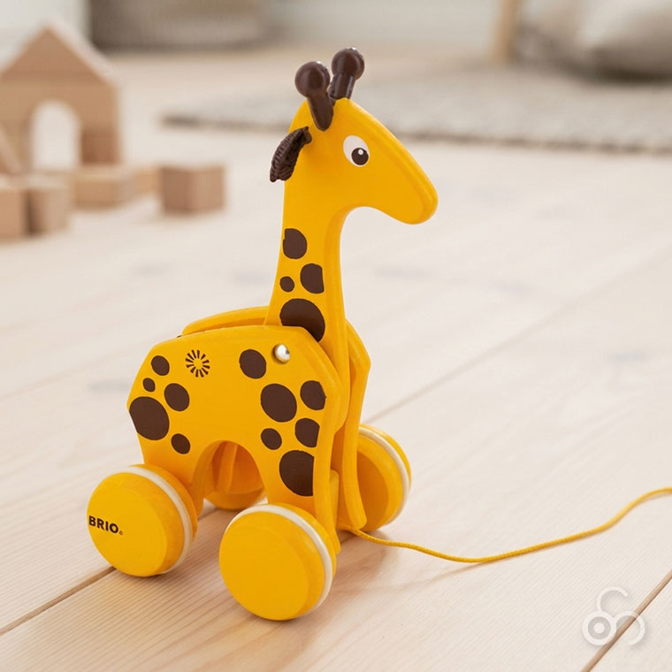 BRIO（ブリオ） (レビュー特典あり) プルトイ キリン 30200 知育玩具