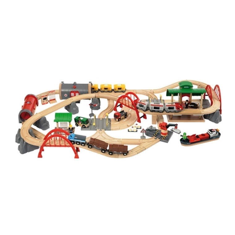 BRIO（ブリオ） (レビュー特典あり) レール＆ロードデラックスセット
