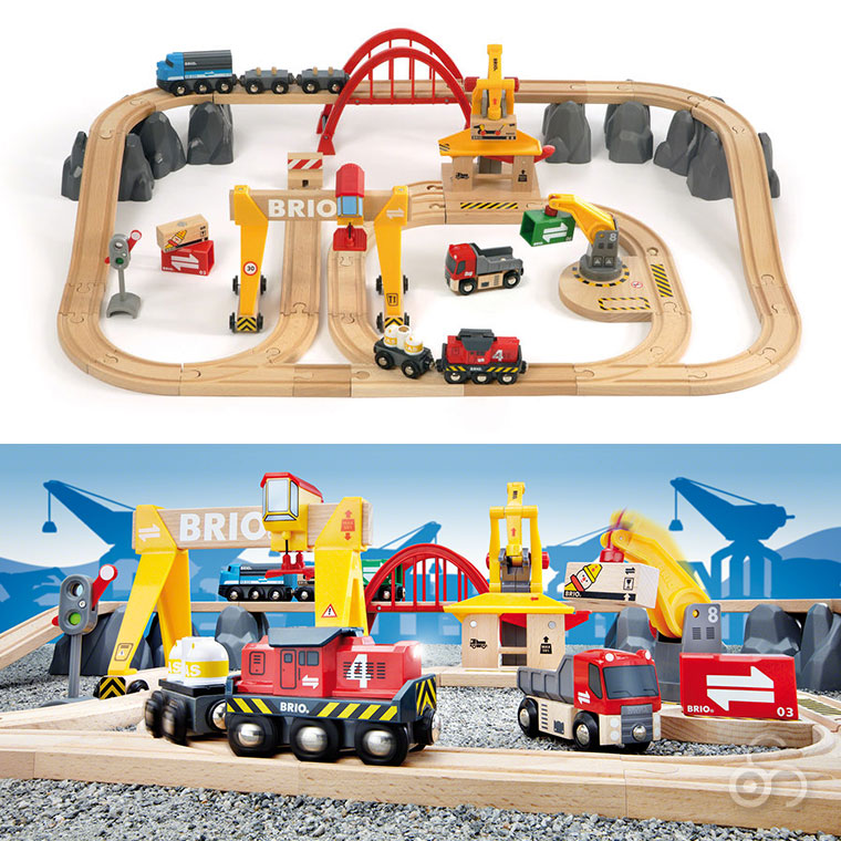 BRIO（ブリオ） カーゴレールデラックスセット 33097 知育玩具