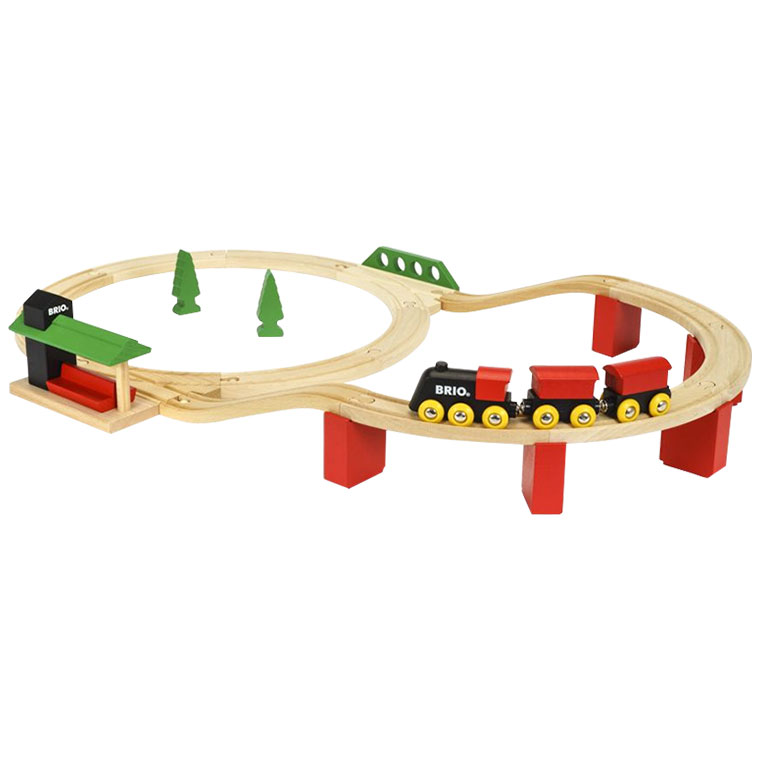 BRIO（ブリオ） (レビュー特典あり) クラシックDXレールセット 33424