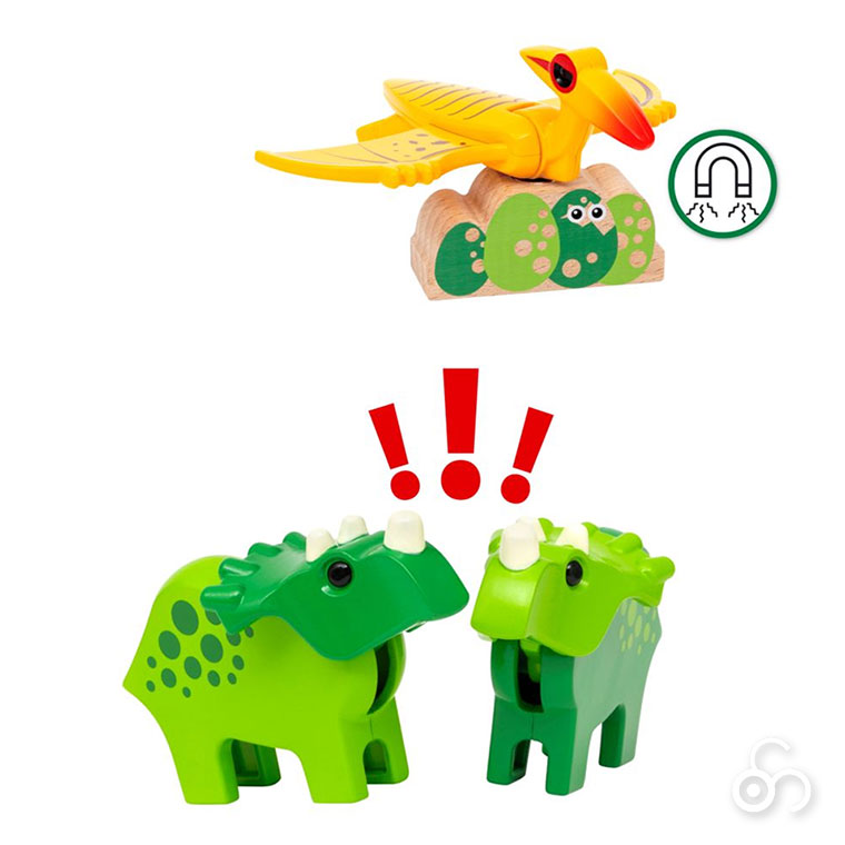 BRIO（ブリオ） (レビュー特典あり) 恐竜デラックスセット 36104 知育
