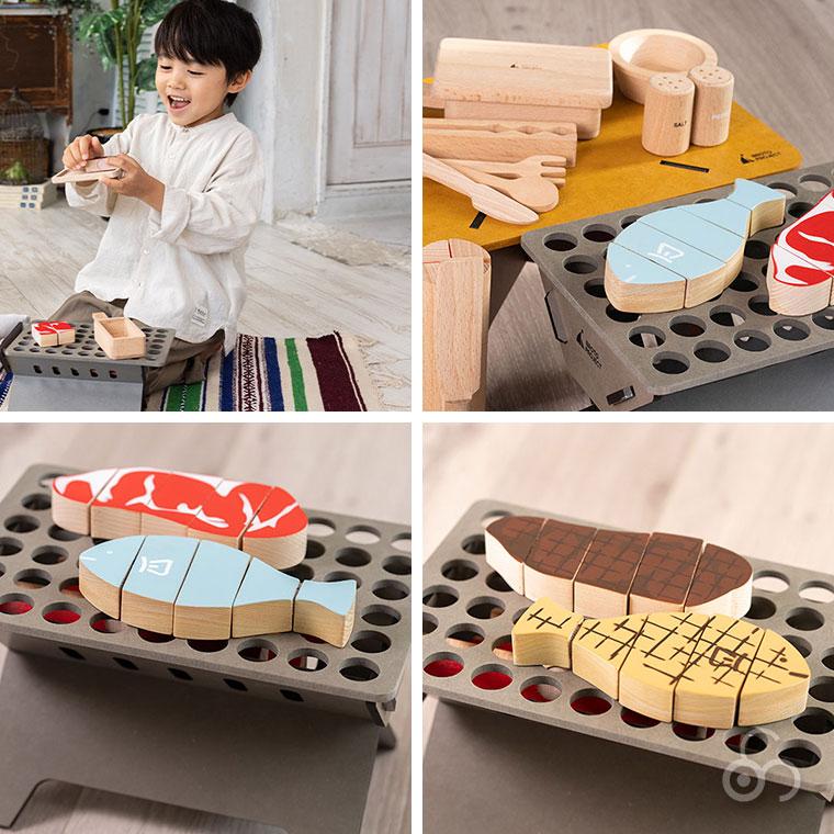 BROTO PROJECT キッズキャンプギア おもちゃ ままごと バーべキュー