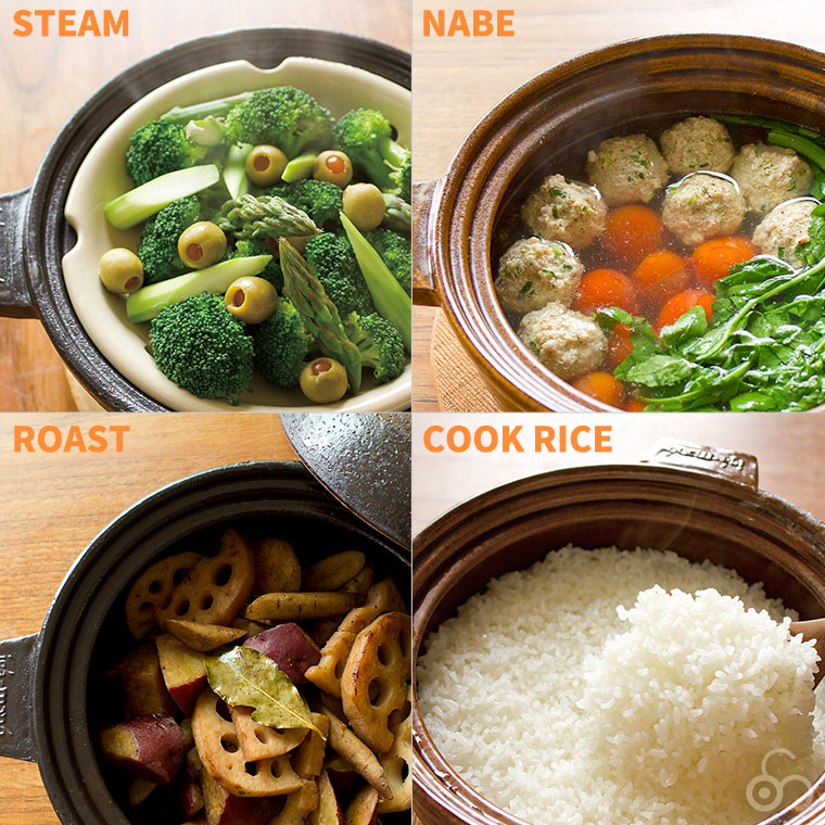ビストロ蒸し鍋クロ(トング付)