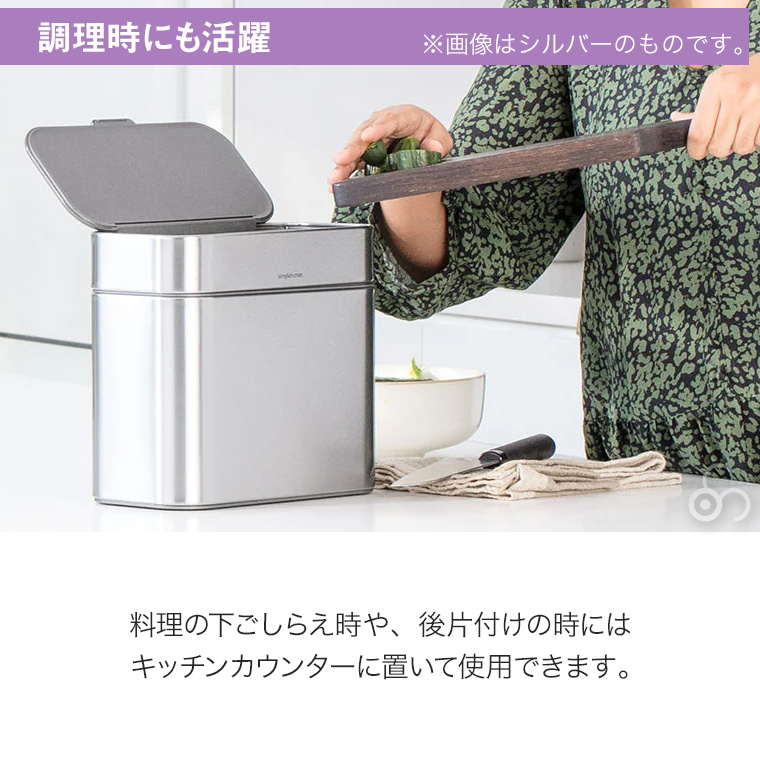 simplehuman（シンプルヒューマン） (正規品) コンポストキャディ 4L
