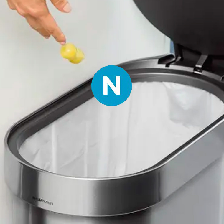 simplehuman（シンプルヒューマン） (特典あり)(正規品) ゴミ箱 スリム