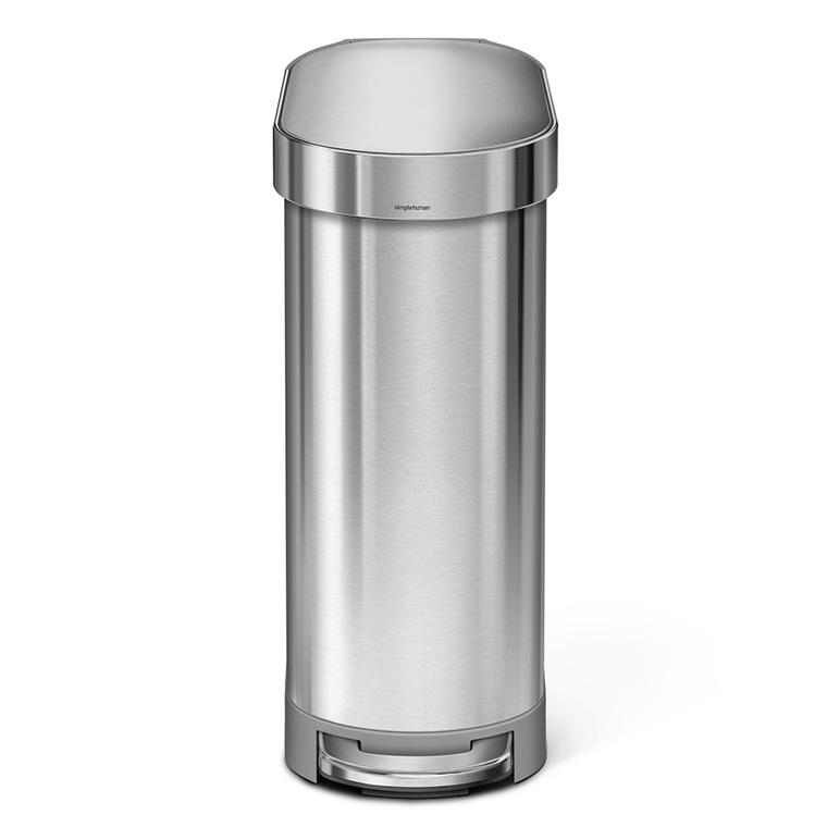 (特典あり)(正規品) シンプルヒューマン SIMPLEHUMAN ゴミ箱 スリムステップカン 45L シンプルヒューマン CW2044 CW2069 CW2098 ごみ箱 45リットル 関連画像2