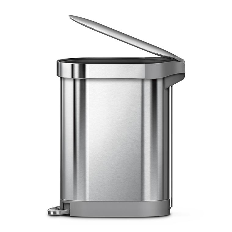 (特典あり)(正規品) シンプルヒューマン SIMPLEHUMAN ゴミ箱 スリムステップカン 45L シンプルヒューマン CW2044 CW2069 CW2098 ごみ箱 45リットル 関連画像3
