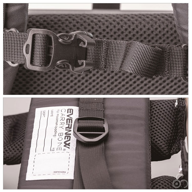 EVERNEW グレーボーン medium アウトドア キャンプ EBB211
