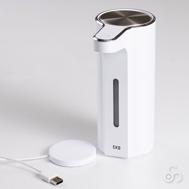 EKO イーケーオー アロマソープディスペンサー 液体ソープラージ EK6088L 自動 ハンドソープ 手洗い 石鹸 詰め替え 充電式 ソープ ディスペンサー ステンレス |  | 09
