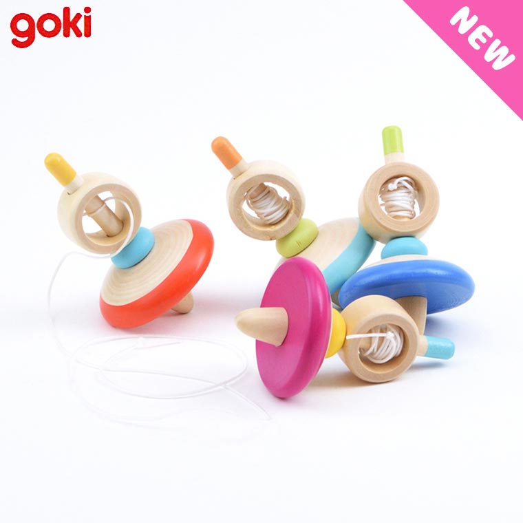 ゴルネストアンドキーゼル ゴキ・糸ひきゴマ GK2875 知育玩具 おもちゃ 知育 男の子 女の子