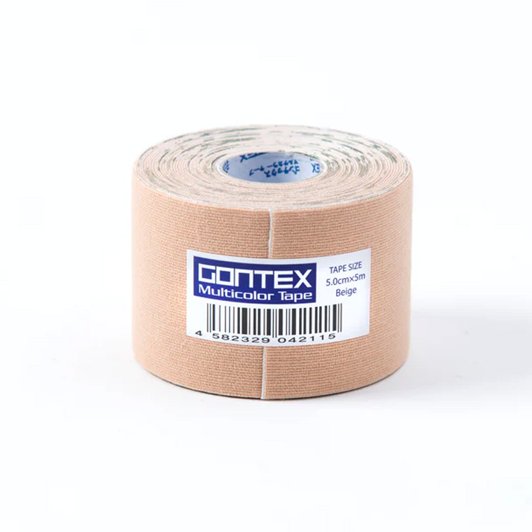 GONTEX Multicolor Tape 6巻入り 5cm x 5m ゴンテックス マルチカラーテープ 幅5cm×5m 6セット サポーター