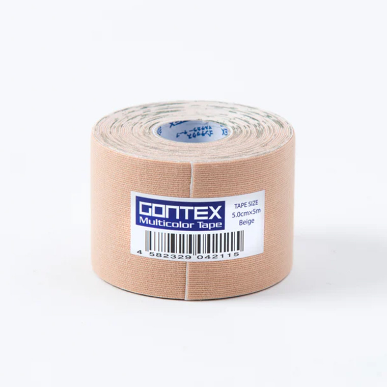 GONTEX Multicolor Tape 6巻入り 5cm x 5m ゴンテックス マルチカラーテープ 幅5cm×5m 6セット サポーター