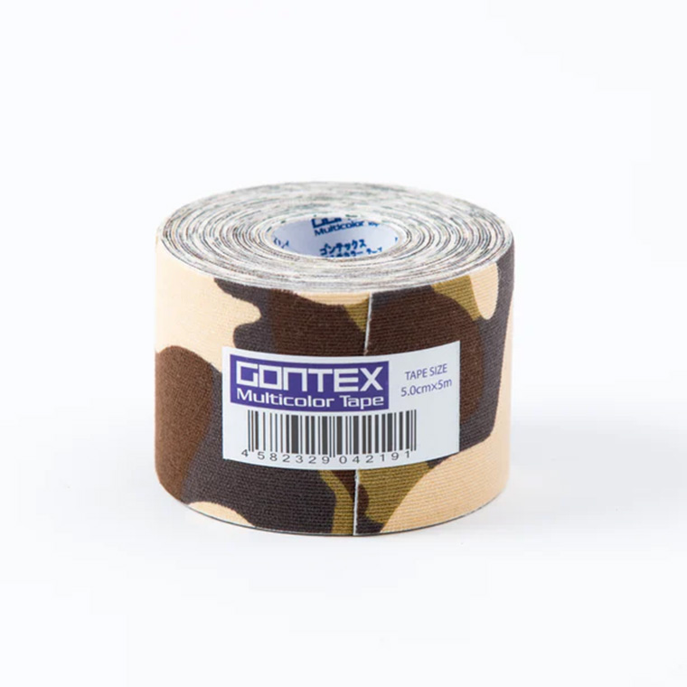 GONTEX Multicolor Tape 6巻入り 5cm x 5m ゴンテックス マルチカラーテープ 幅5cm×5m 6セット サポーター
