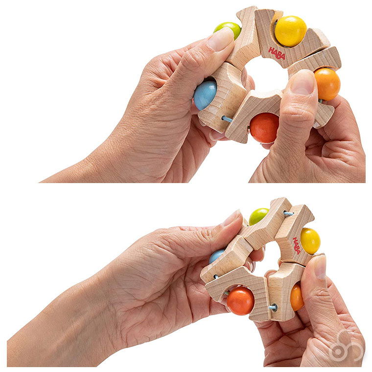 ハバ（HABA） ラトル・ボールホイール HA306692 おもちゃ 知育玩具 0歳