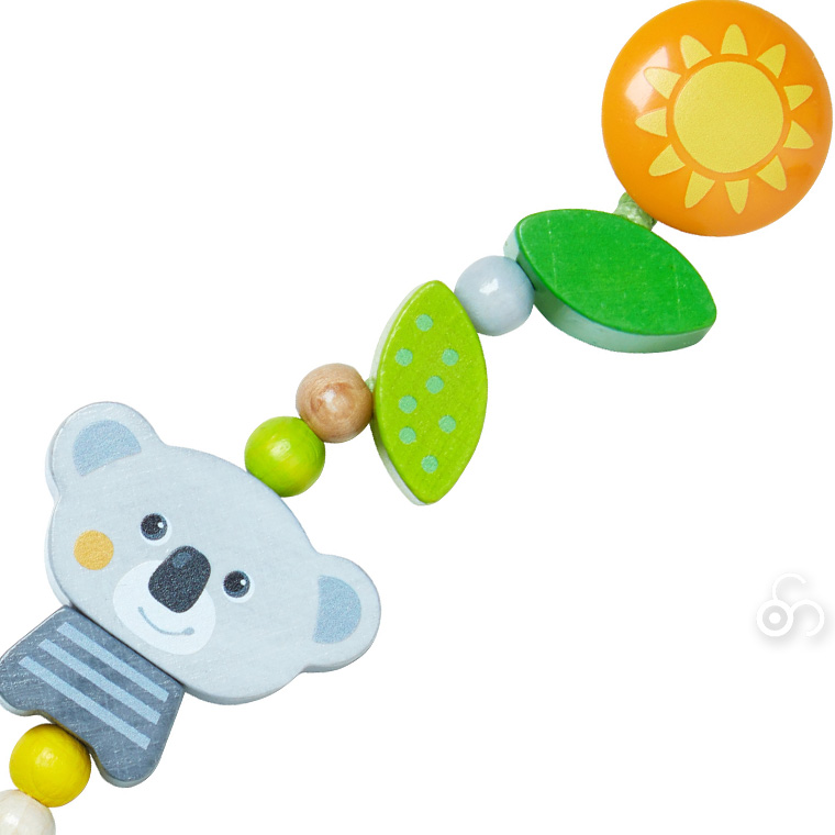 ハバ HABA ビードクリップ・コアラ HA6662 知育玩具 HABA おしゃぶりホルダー おしゃぶり 0歳 1歳