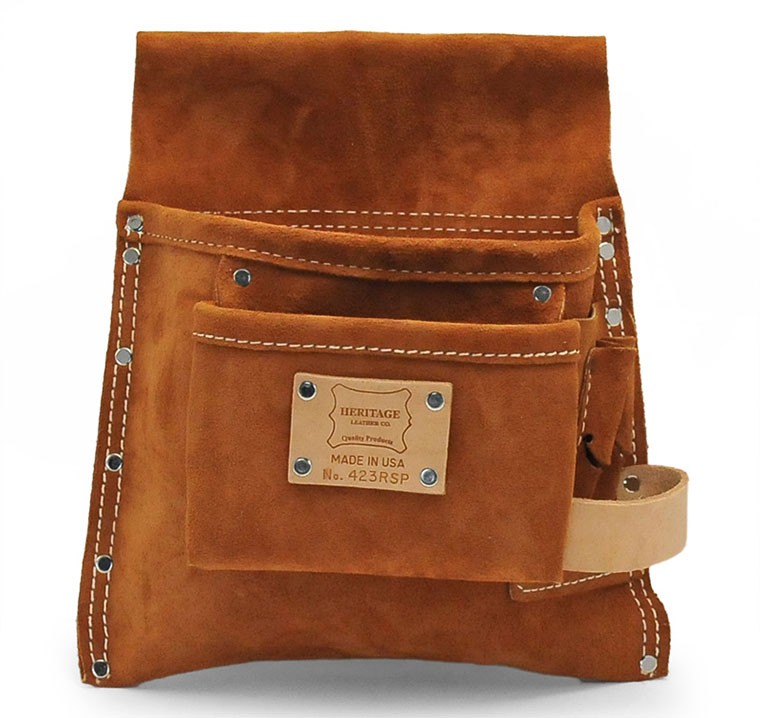 ヘリテージレザー 5-Pkt Professional Suede Leather Pouch 腰袋