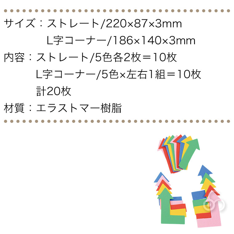 トレーニングプレート・矢印セット HM63 知育玩具 知育 おもちゃ