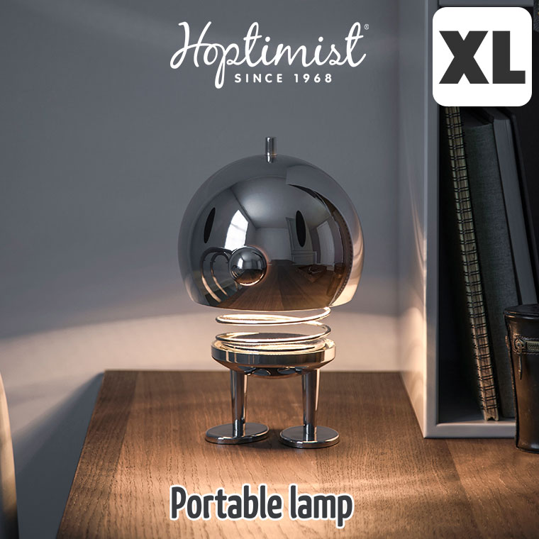 Hoptimist ホプティミスト ランプ LED lamp XL Chrome HP-041 置物