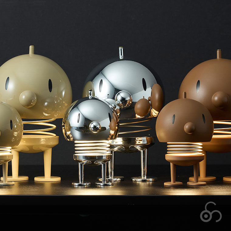 Hoptimist ホプティミスト ランプ LED lamp XL Chrome HP-041 置物