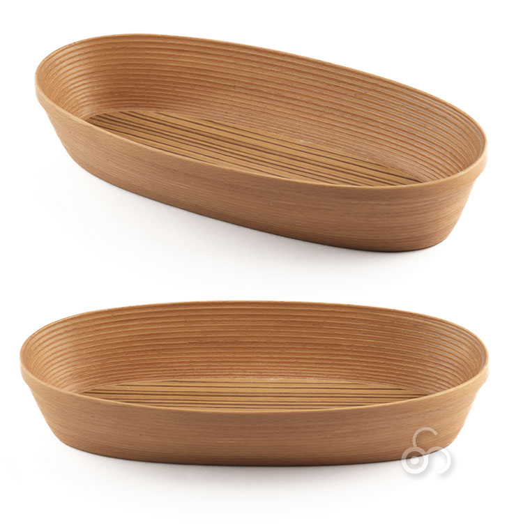 BUNACO（ブナコ） メイクボックス コスメティックボックス oval M IB