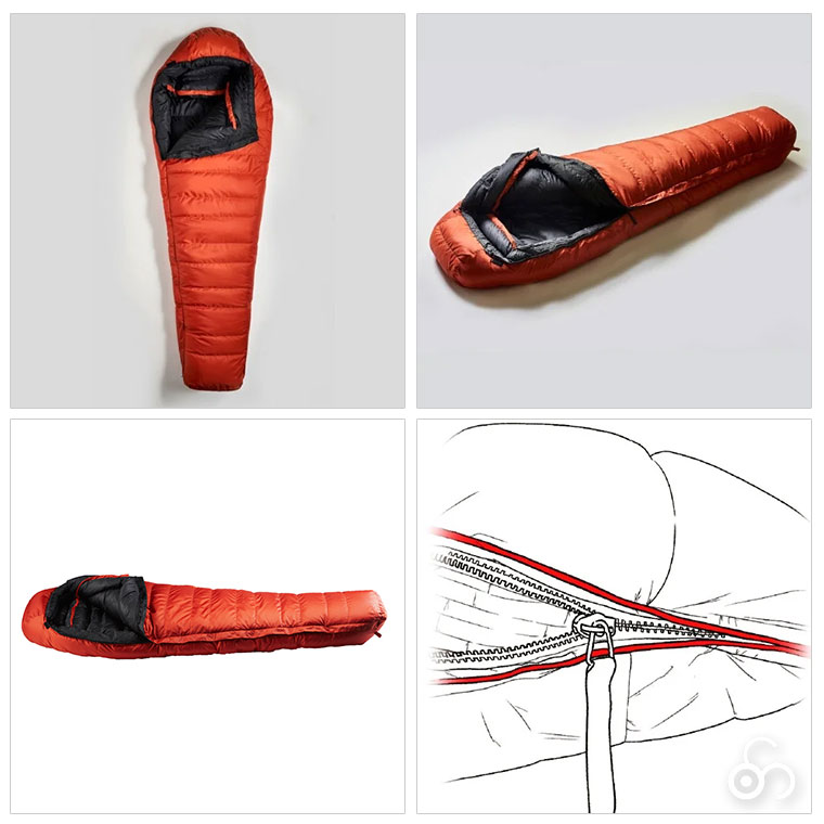 ISUKA Denali 900 寝袋 赤 製品 - ISUKA - イスカ 寝袋・シュラフの専門メーカー -