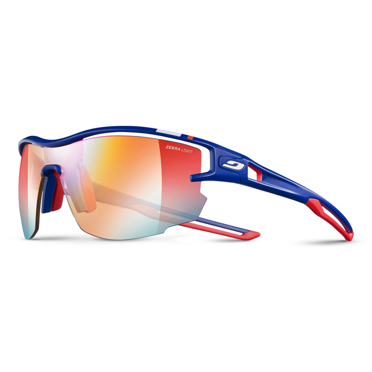 Julbo ジュルボ サングラス AERO アエロ AF Martin Fourcadeモデル Zebra Light Fire NXT 1-3  Blue/Red 調光 J4833136AF