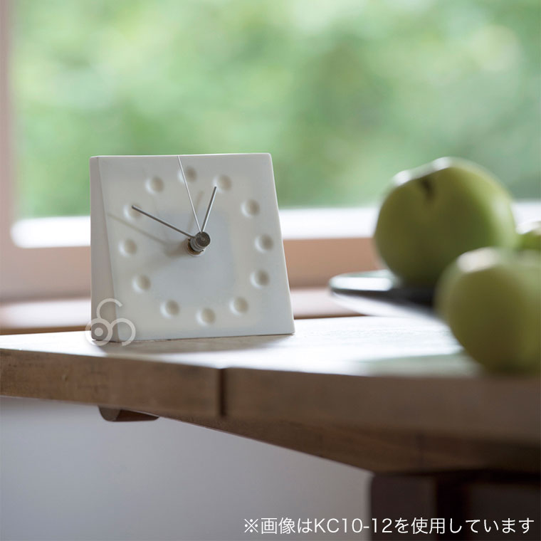 レムノス 置き時計 アナログ 磁器 TENSION KC10-13 新品 Lemnos（レムノス） TENSION(置き時計) KC10-13 : サンワショッピング