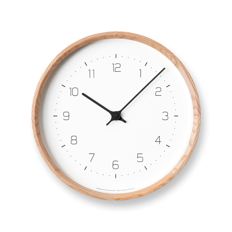 レムノス 掛け時計 Lemnos NEUT wall clock ニュート ウォール クロック KK22-09 正規品 : kk22-09 :  サンワショッピング - 通販 - Yahoo!ショッピング