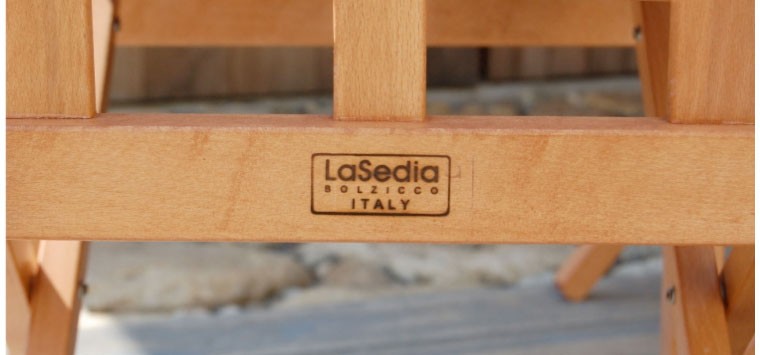イタリア La Sedia ガーデンテーブル 折りたたみ 木製 ラセディア イタリア La Sedia ガーデンテーブル 折りたたみ 木製 ラセディア 新