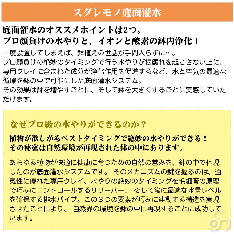 プランター レチューザ ラウンド28 LE-7028 LECHUZA 底面給水 底面灌水