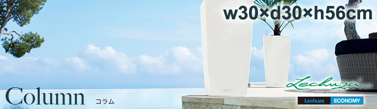 プランター レチューザ コラム30 LE-8030 LECHUZA 底面給水 底面灌水