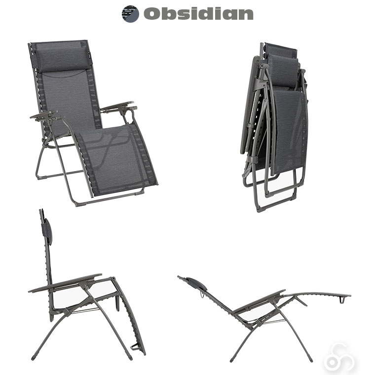 【超美品】ラフマEVOLUTION BATYLINE DUO LFM2767 Lafuma ラフマ リクライニングチェア EVOLUTION BATYLINE DUO