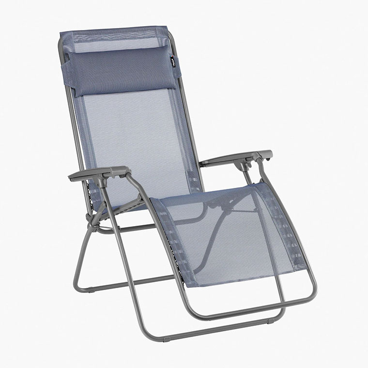 美品　Lafuma ラフマ　FUTURA CLIP BAT　リクライニングチェア Lafuma Mobilier ラフマモビリエ リクライニングチェア R Clip