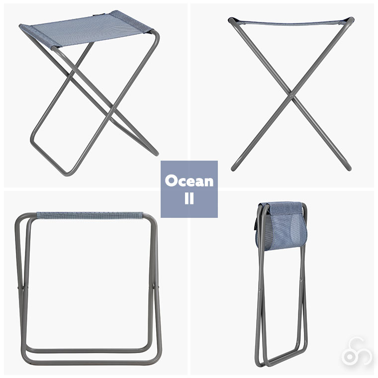 Laguna Mobiliere(ラフマモビリエ）キャンプ用イスx 2脚 Lafuma Mobilier ラフマ モビリエ キャンプスツール PH Batyline