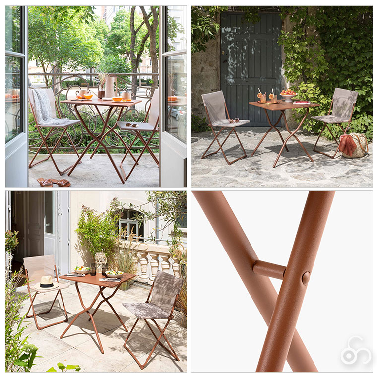 Lafuma Mobilier ラフマ モビリエ チェア Balcony II Colorblock