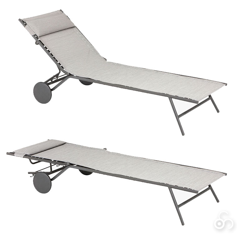Lafuma Mobilier ラフマ モビリエ サンラウンジャー Miami II Batyline
